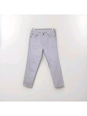 Proper Cloth 5 Pocket Pants 31x28 Akita Cream Stretch Organic Cotton Slub Twill